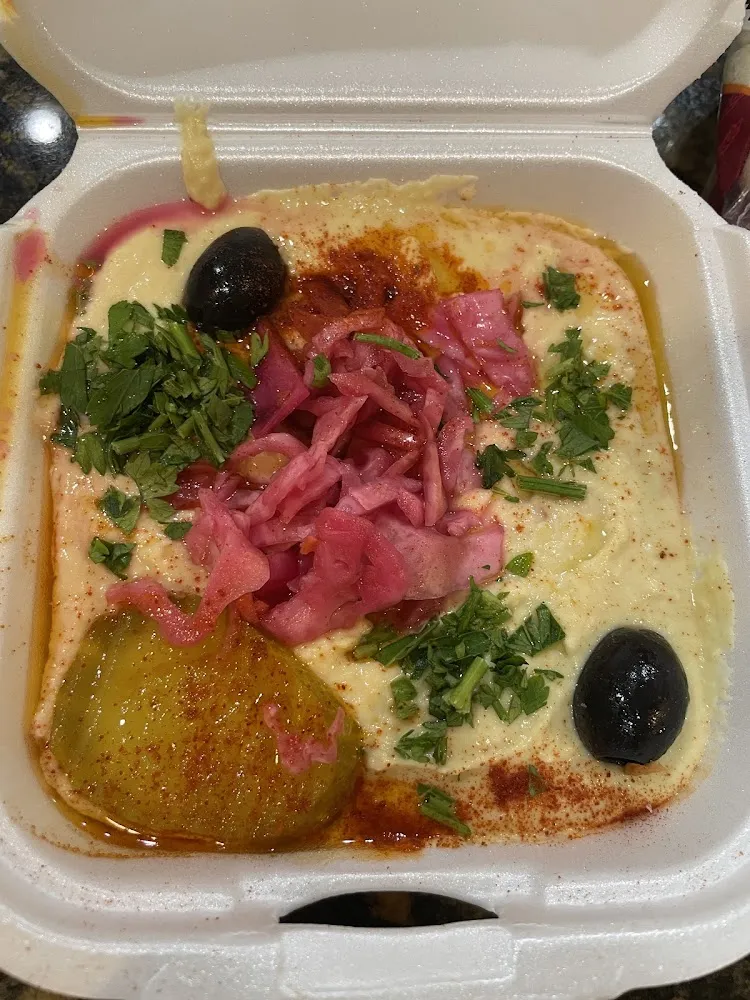 Hummus Dip Plate w Pita