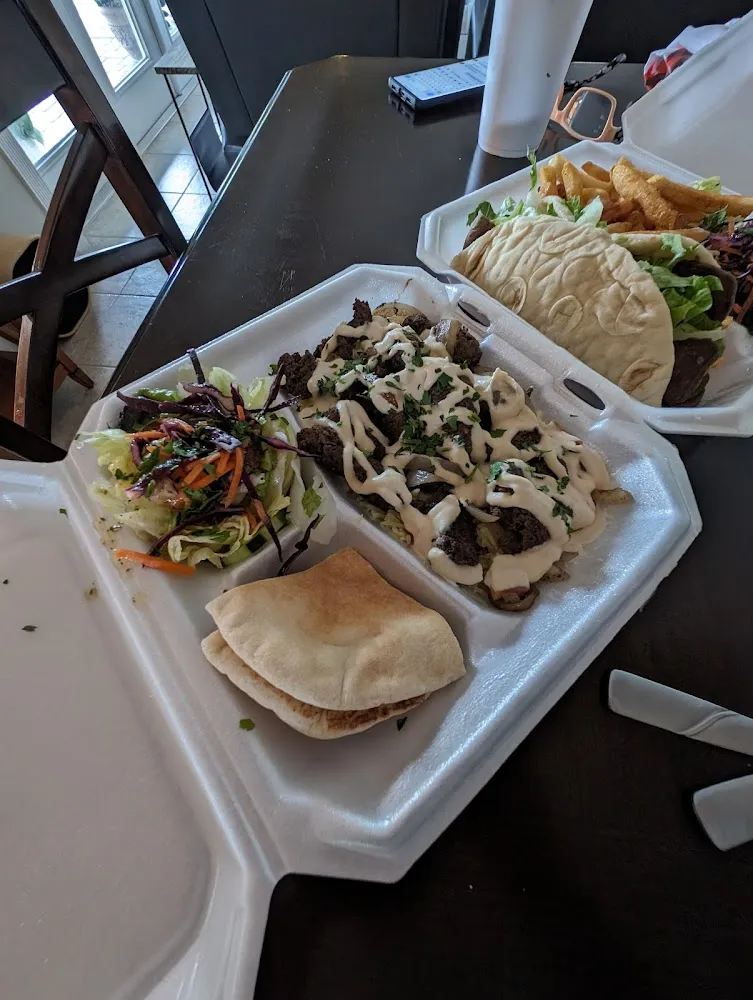 Kafta Kabob Platter